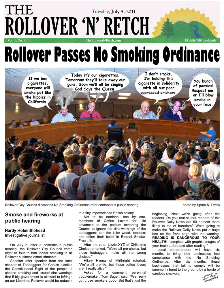 RNR No Smoking Ordinance