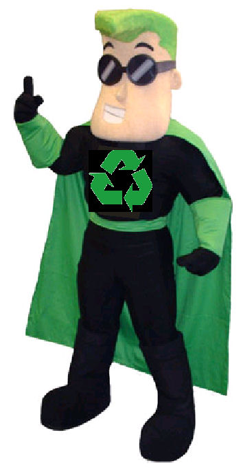 Rolla Recycling Mascot